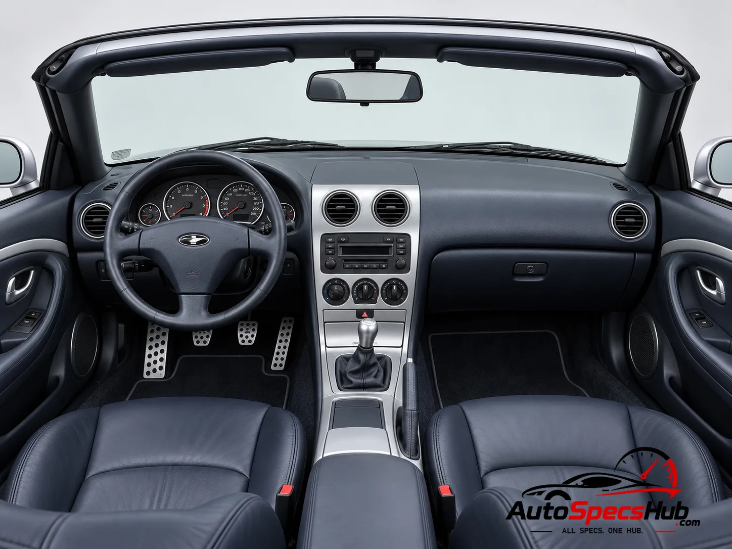 2001 Jensen S-V8 interior cockpit and seats