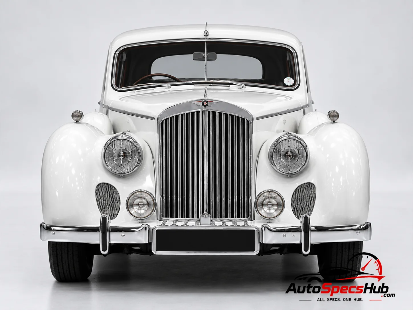 1946 Jensen PW 4 Liter front view