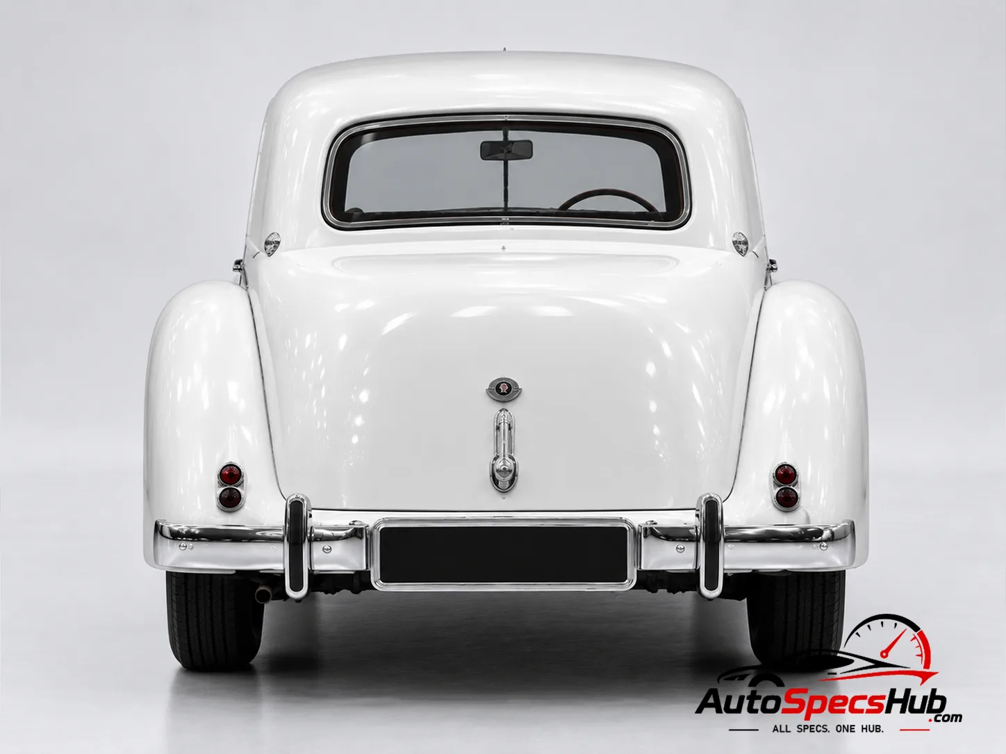 1946 Jensen PW 4 Liter rear view