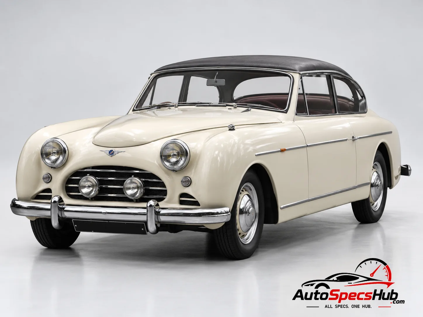 1952 Jensen Interceptor Sedan front three-quarter view