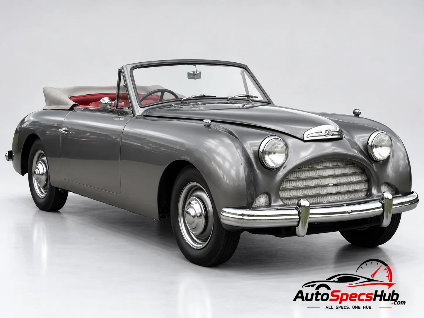 1950 Jensen Interceptor front three-quarter view