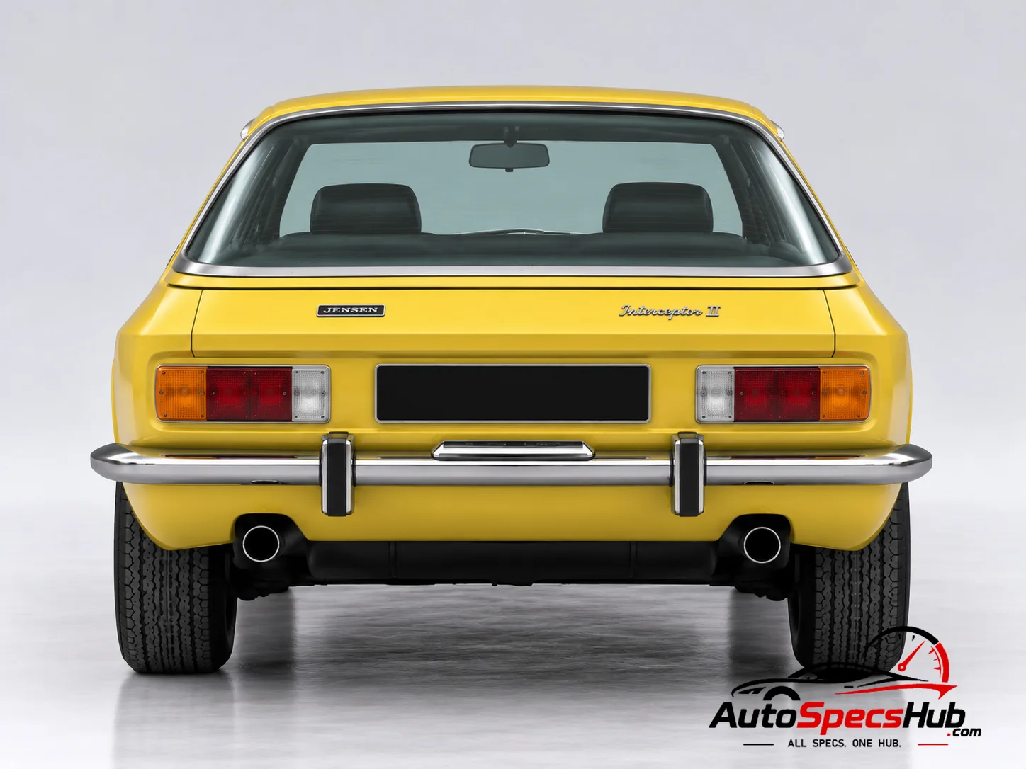 1969 Jensen Interceptor II rear view