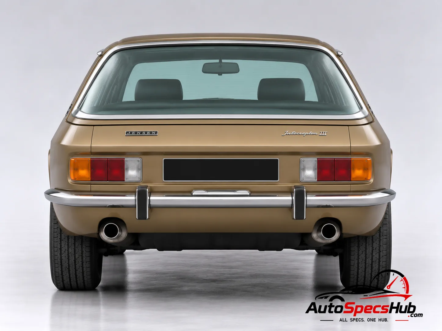 1971 Jensen Interceptor III rear view