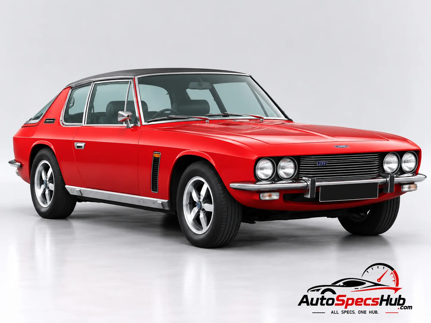 1971 Jensen S.P. (Six Pack) front three-quarter view