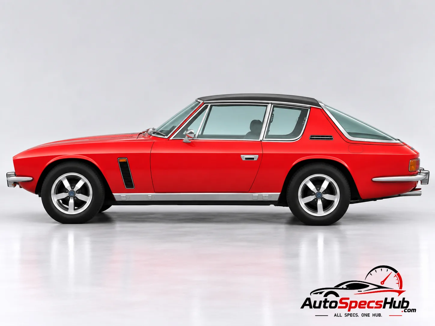1971 Jensen S.P. (Six Pack) side profile