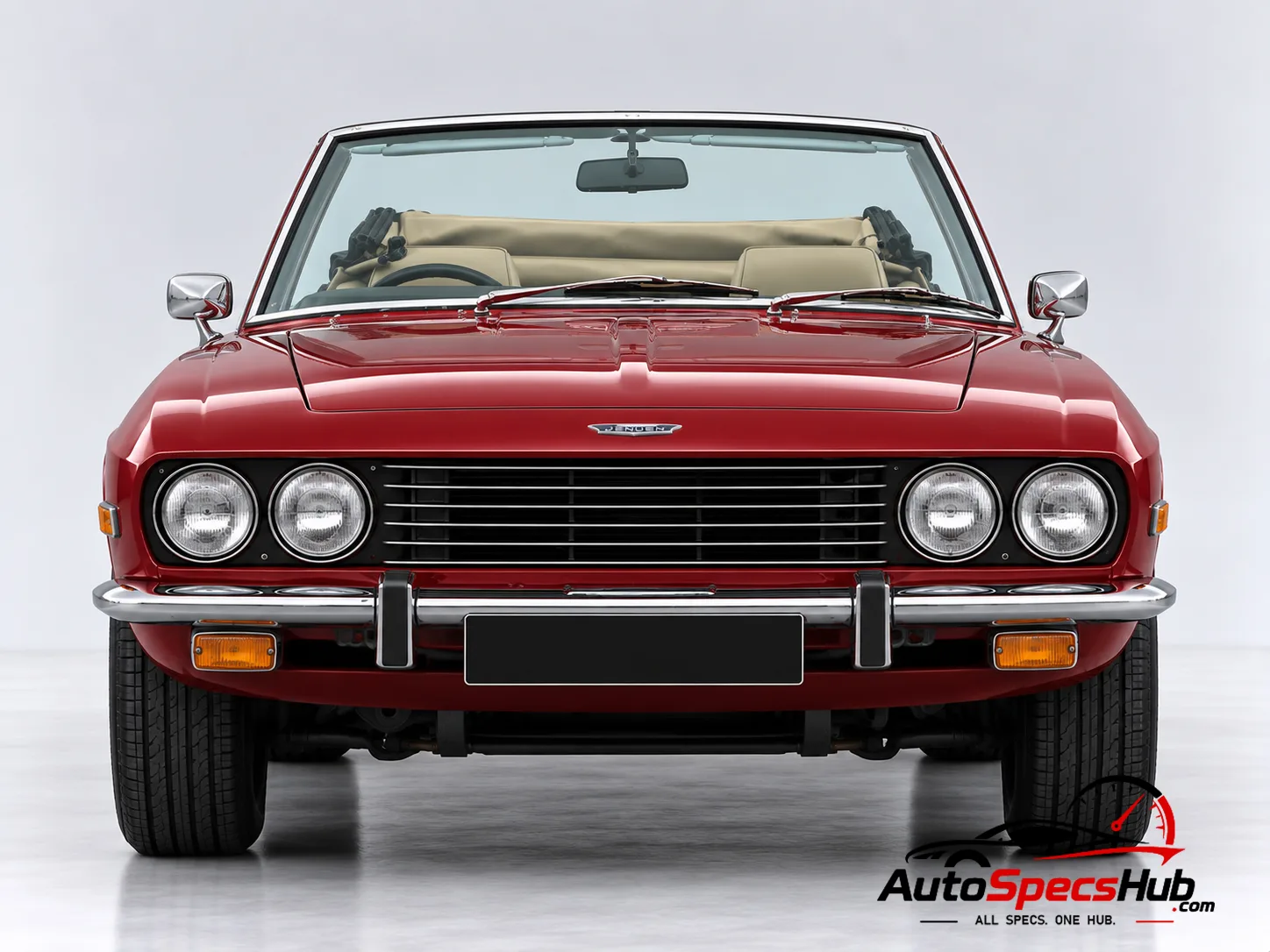 1974 Jensen Interceptor Convertible front view