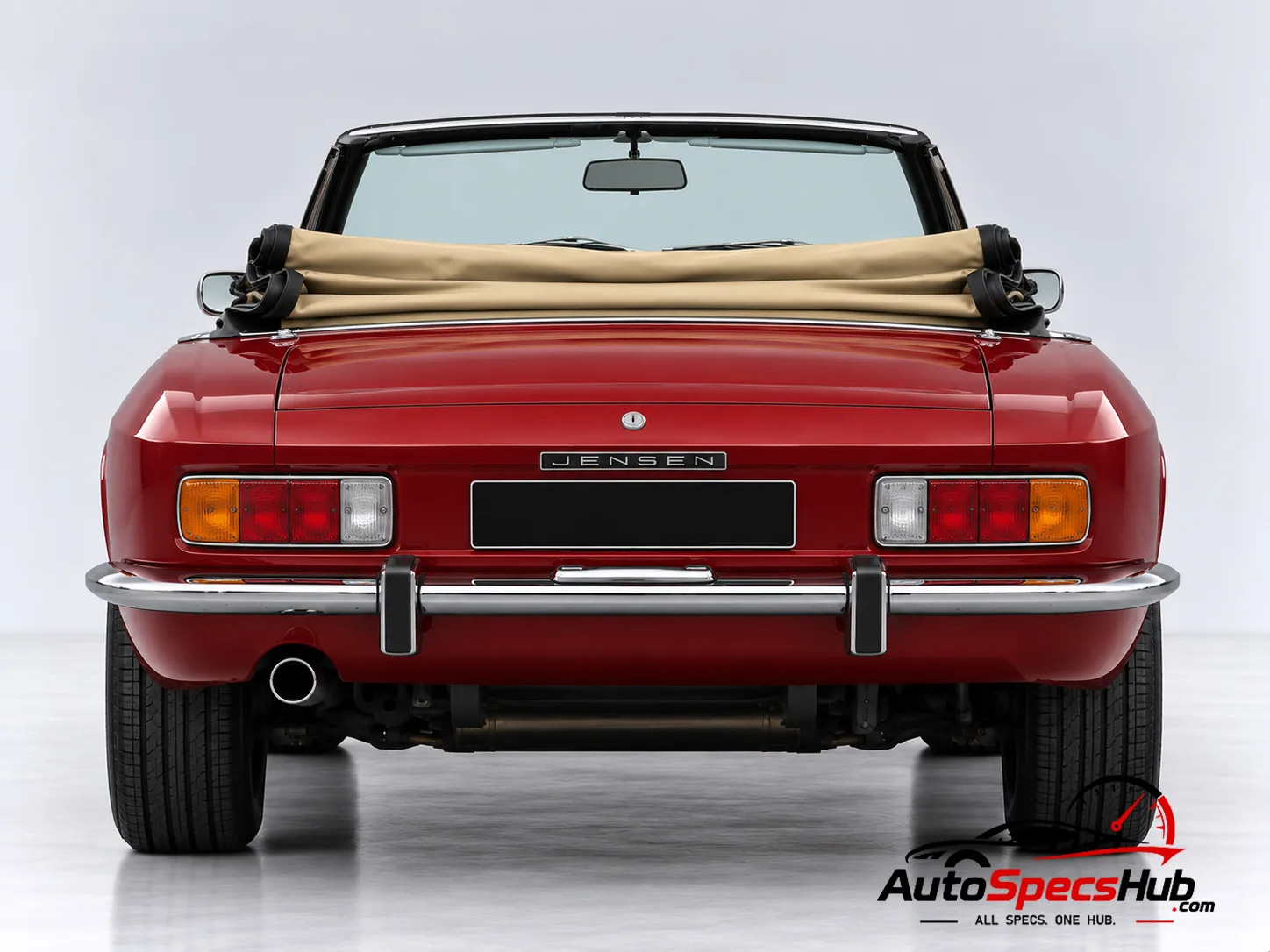 1974 Jensen Interceptor Convertible rear view