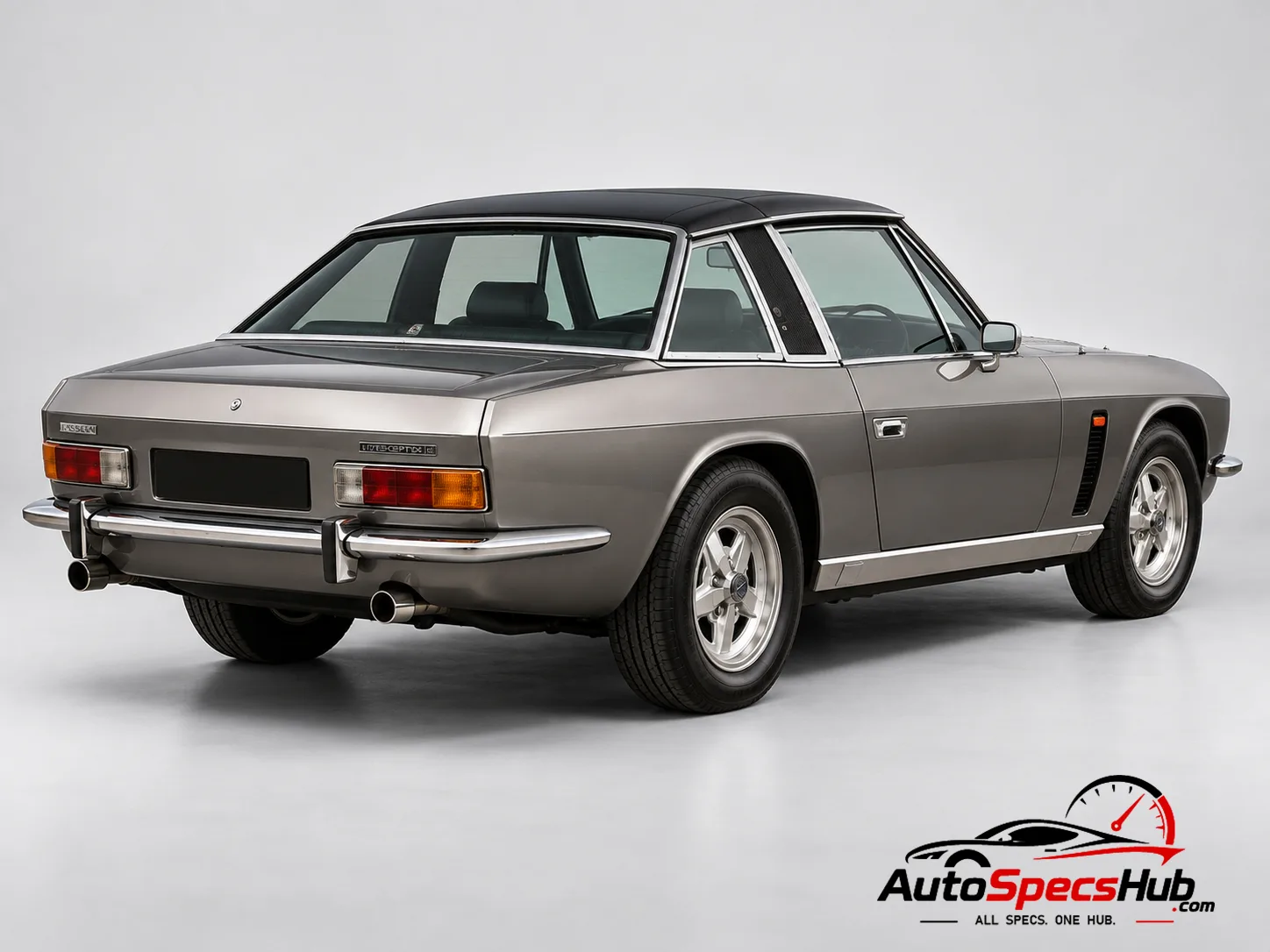 1975 Jensen Interceptor Coupé rear three-quarter view