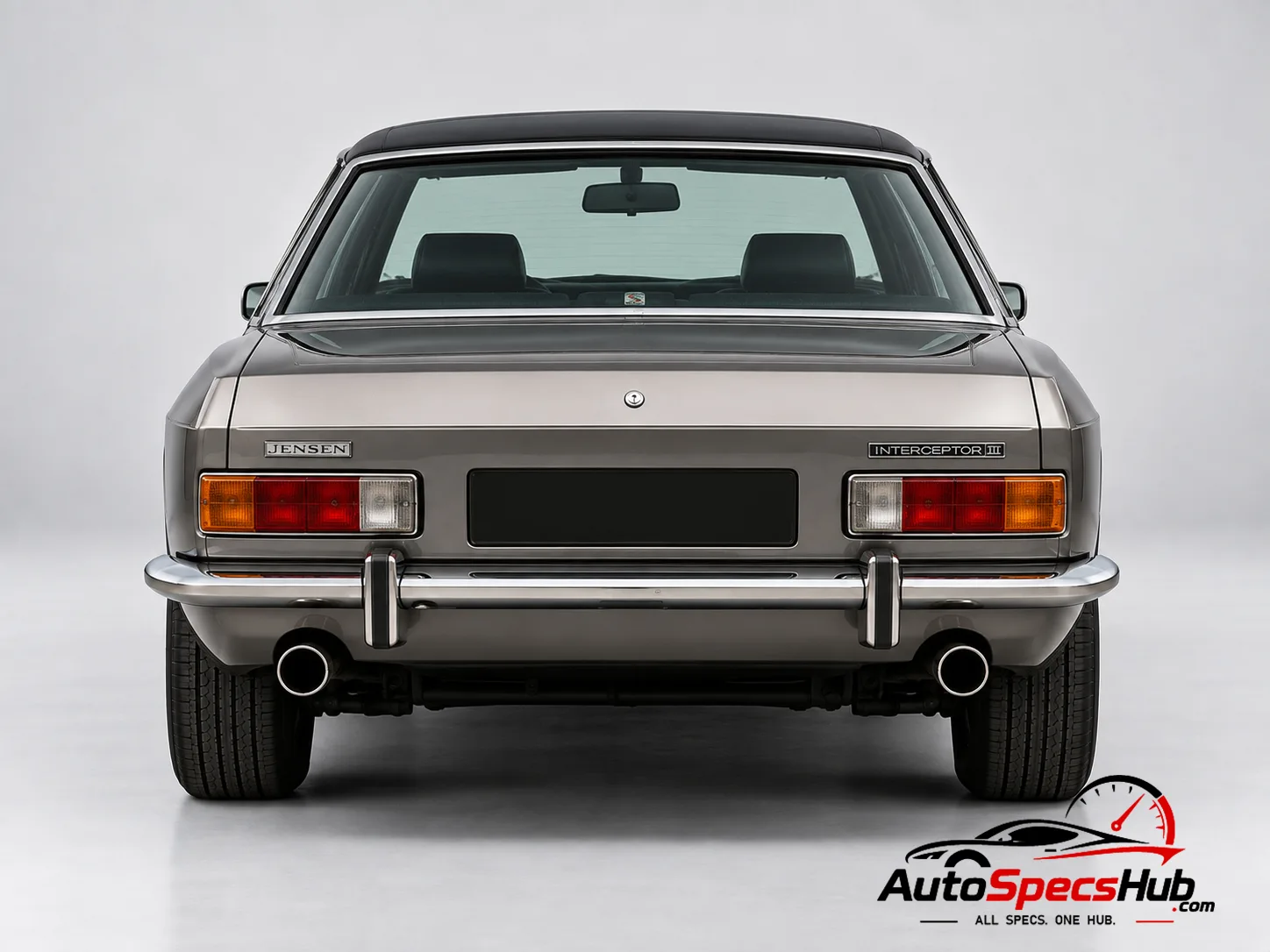 1975 Jensen Interceptor Coupé rear view