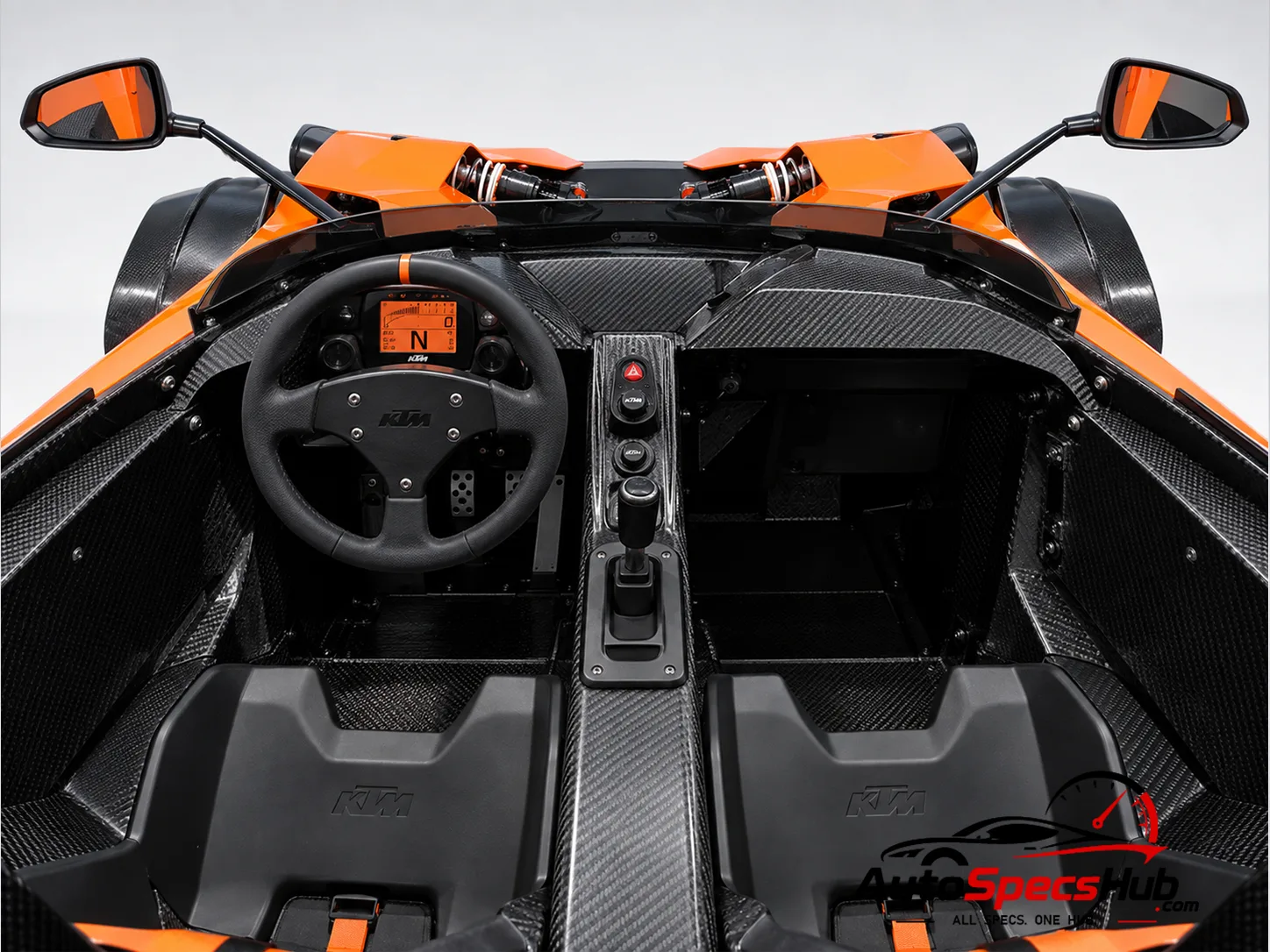 2008 KTM X-Bow interior cockpit and seats