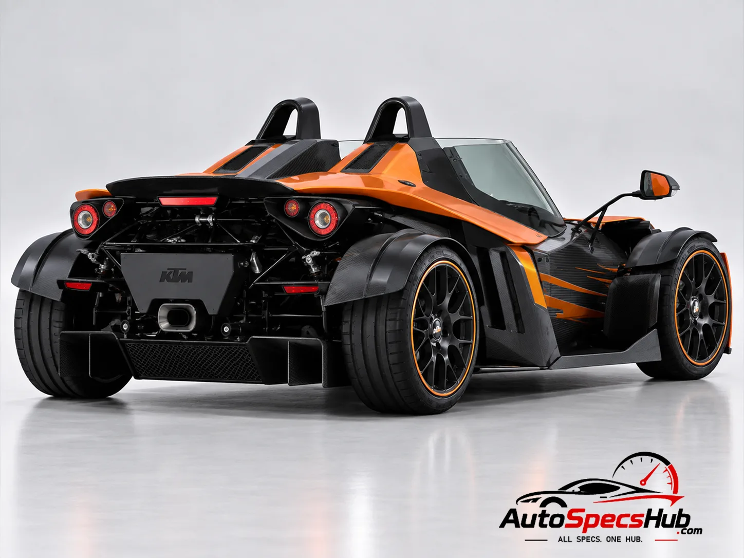 2013 KTM X-Bow GT rear three-quarter view
