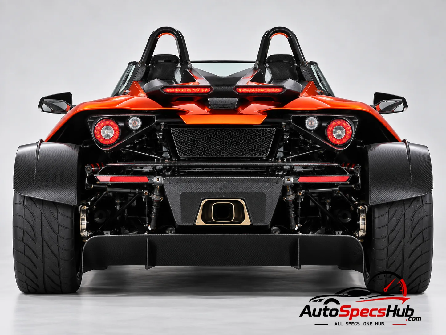 2018 KTM X-Bow GT DSG rear view