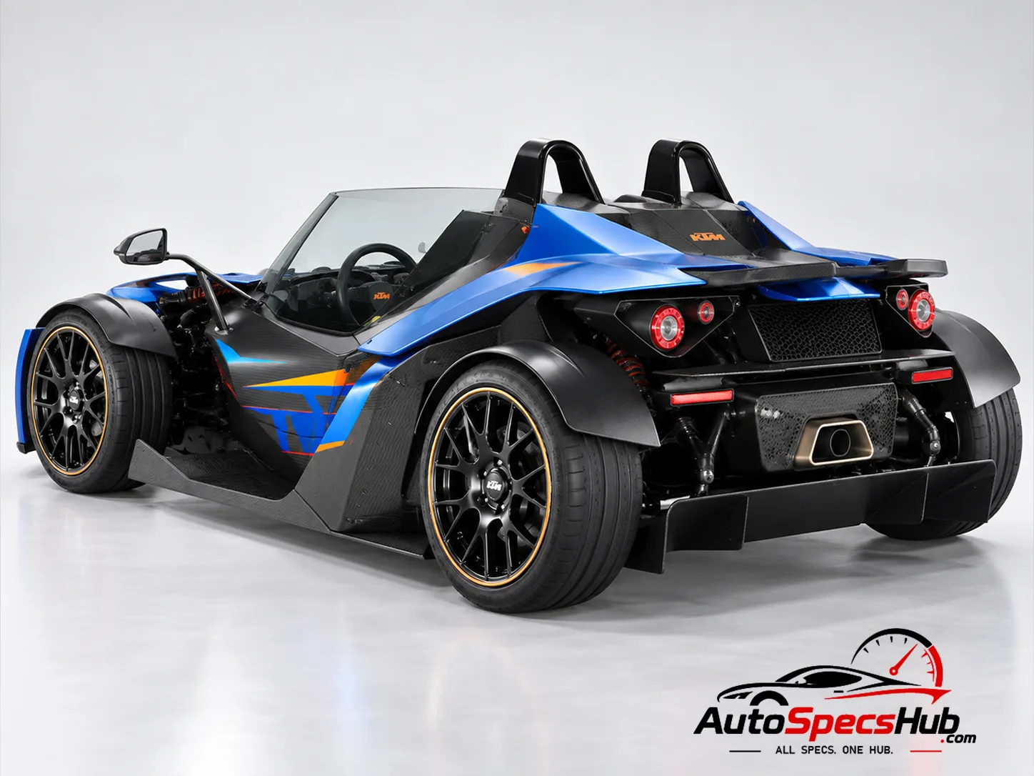 2014 KTM X-Bow GT rear three-quarter view