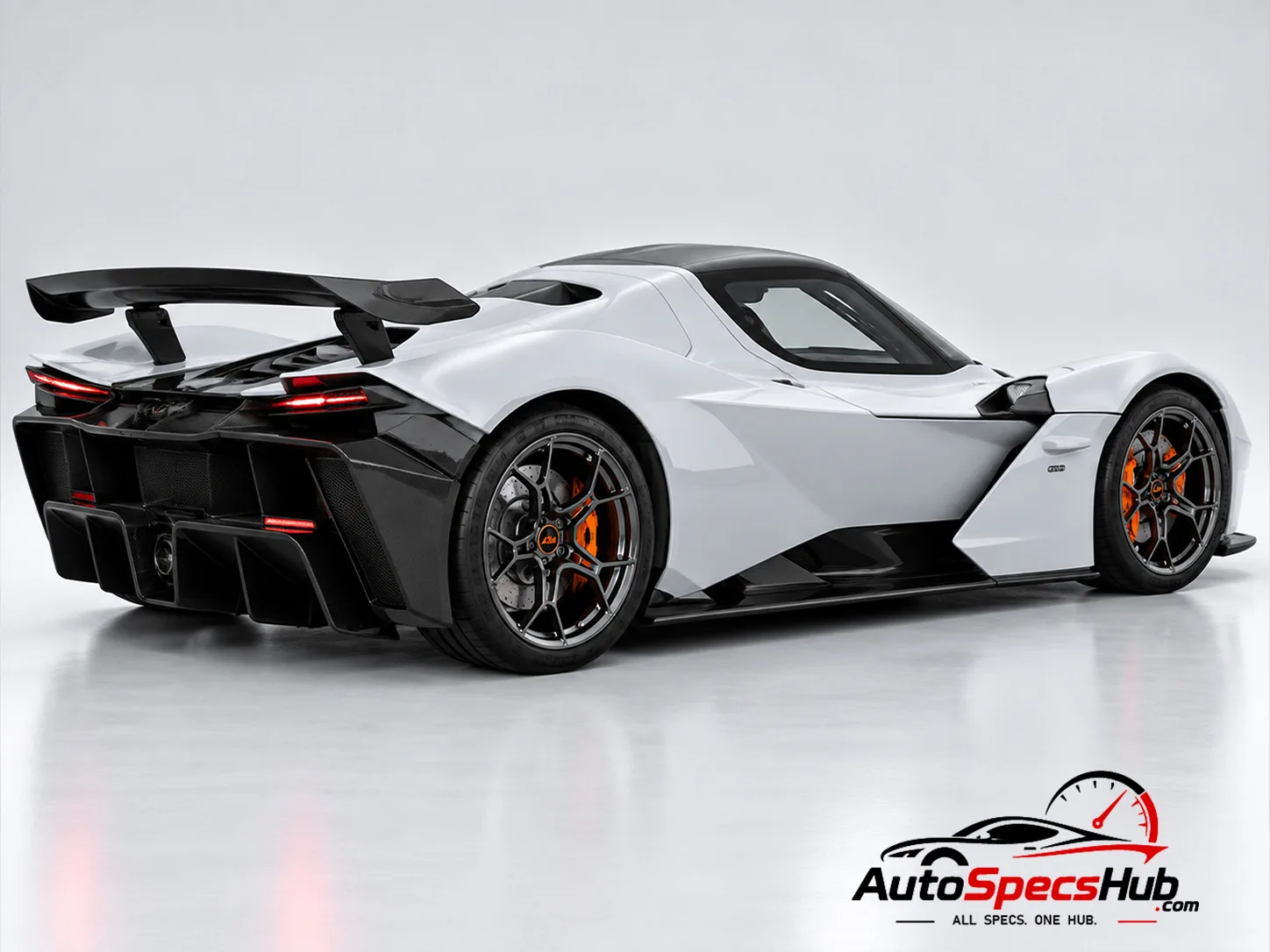 2023 KTM X-Bow GT-XR rear three-quarter view