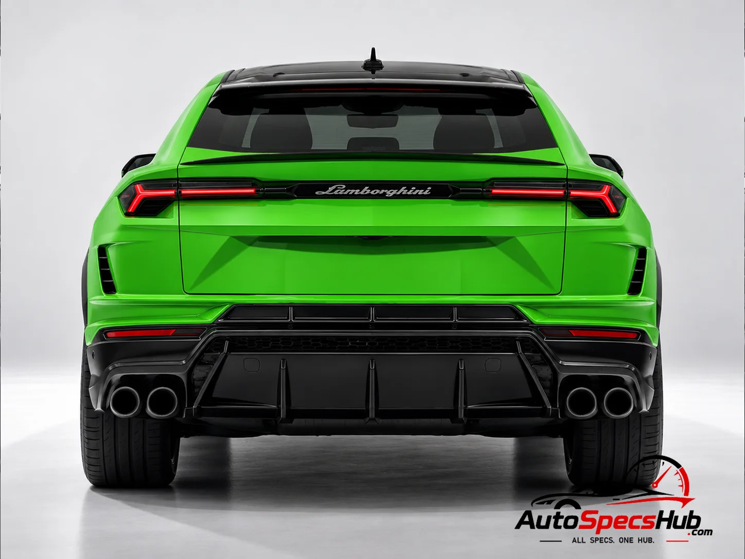 2022 Lamborghini Urus Performante rear view