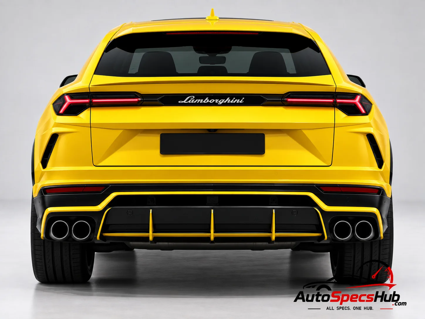 2018 Lamborghini Urus rear view