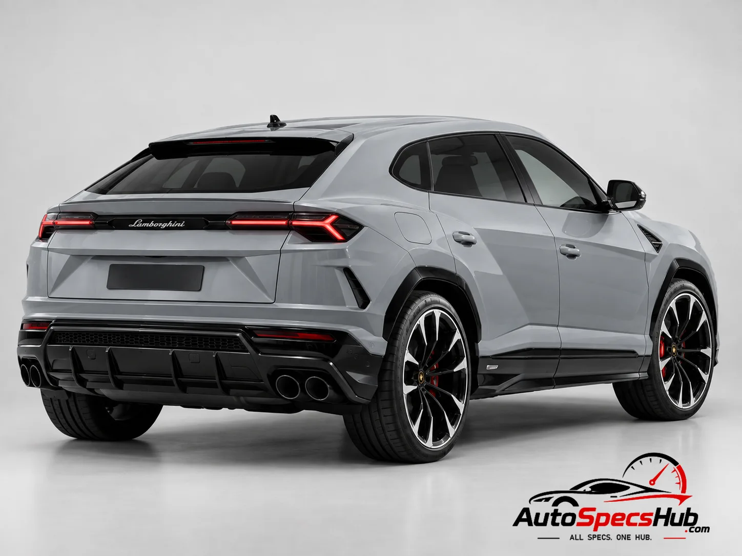2023 Lamborghini Urus S rear three-quarter view