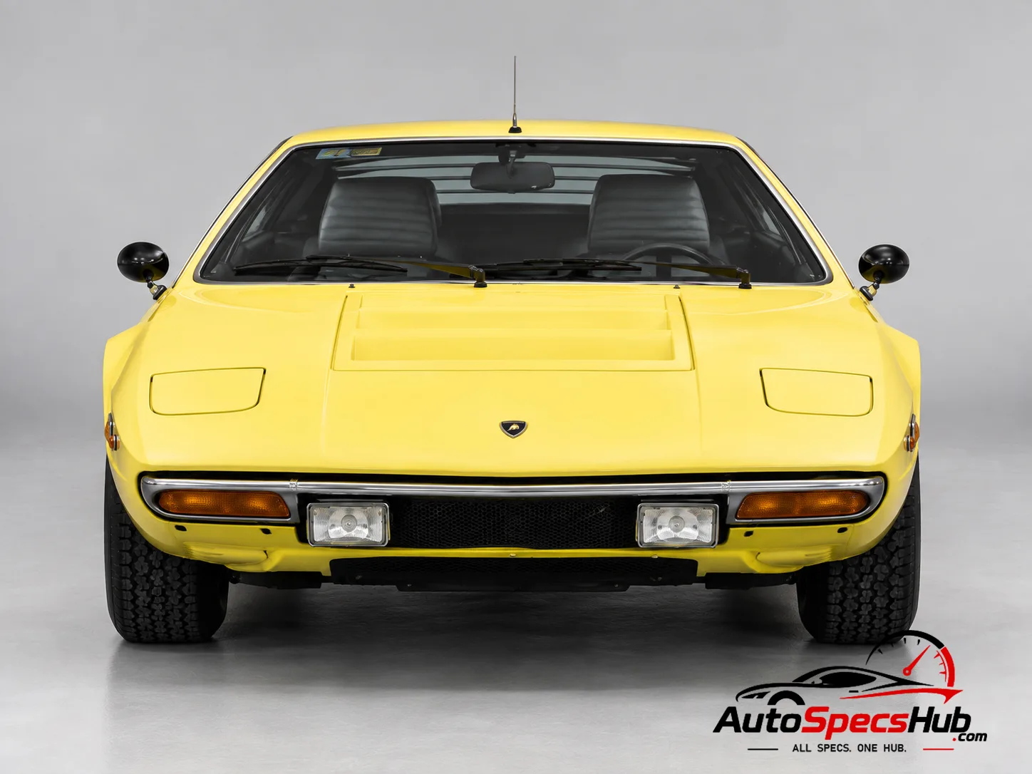 1975 Lamborghini Urraco P300 front view