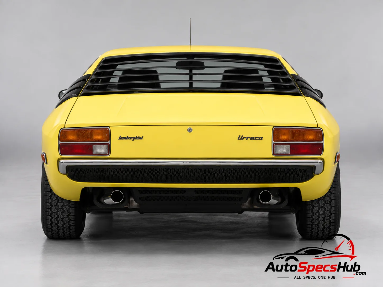 1975 Lamborghini Urraco P300 rear view