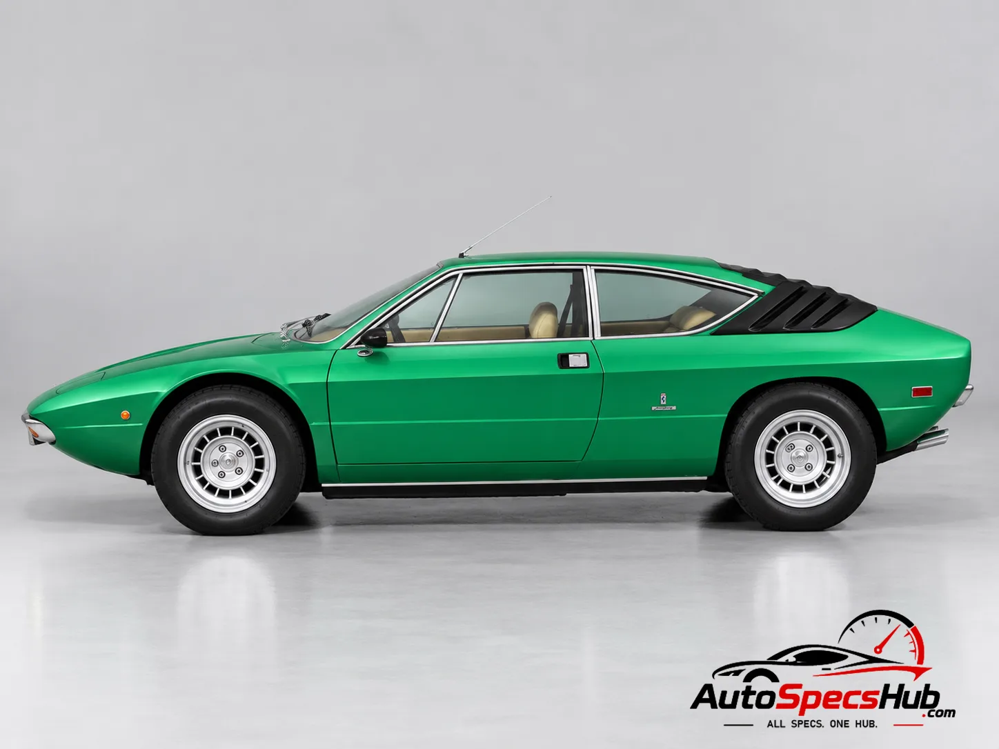 1972 Lamborghini Urraco P250 side profile
