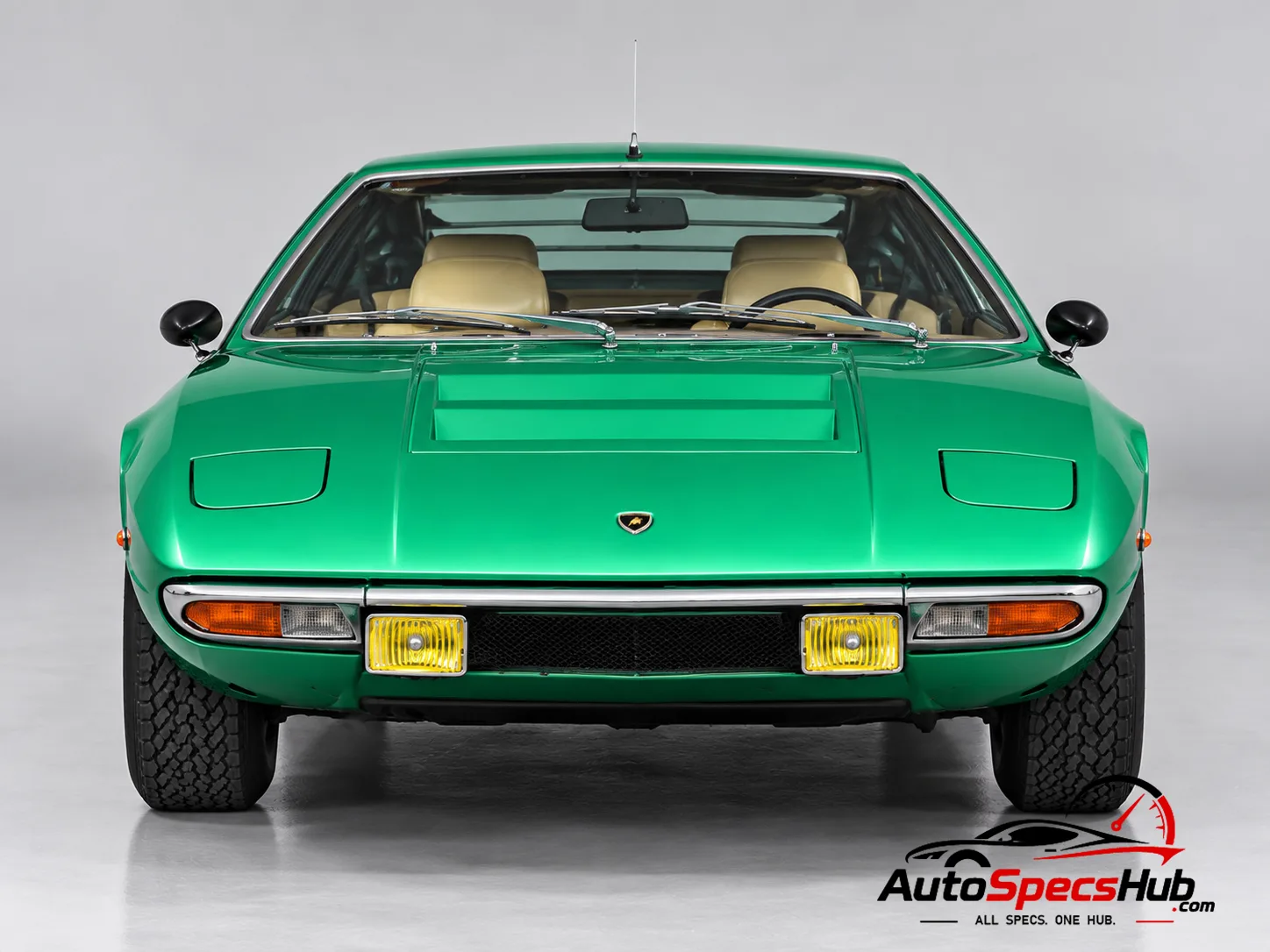 1972 Lamborghini Urraco P250 front view