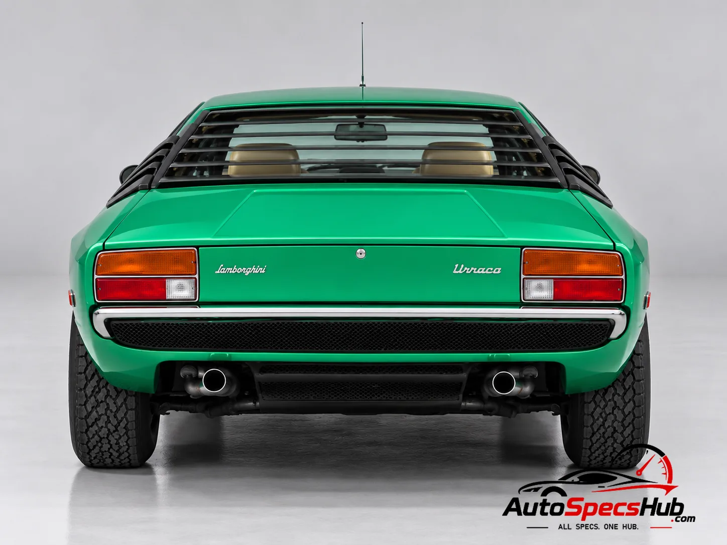 1972 Lamborghini Urraco P250 rear view