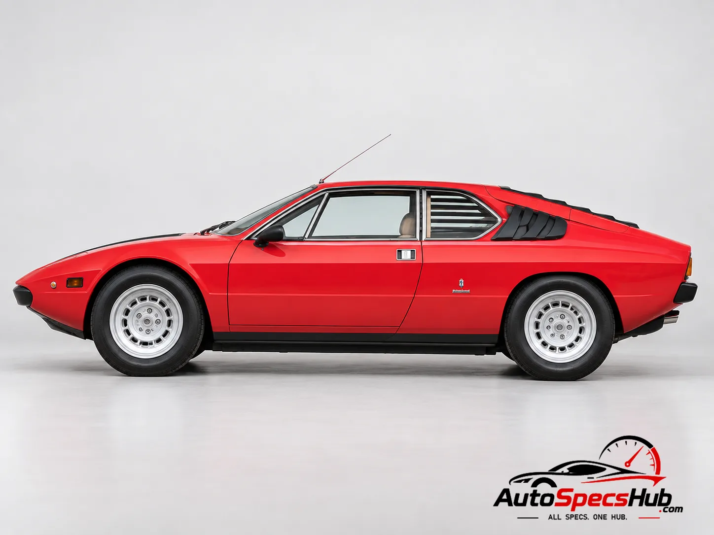 1972 Lamborghini Urraco P111 (USA) side profile