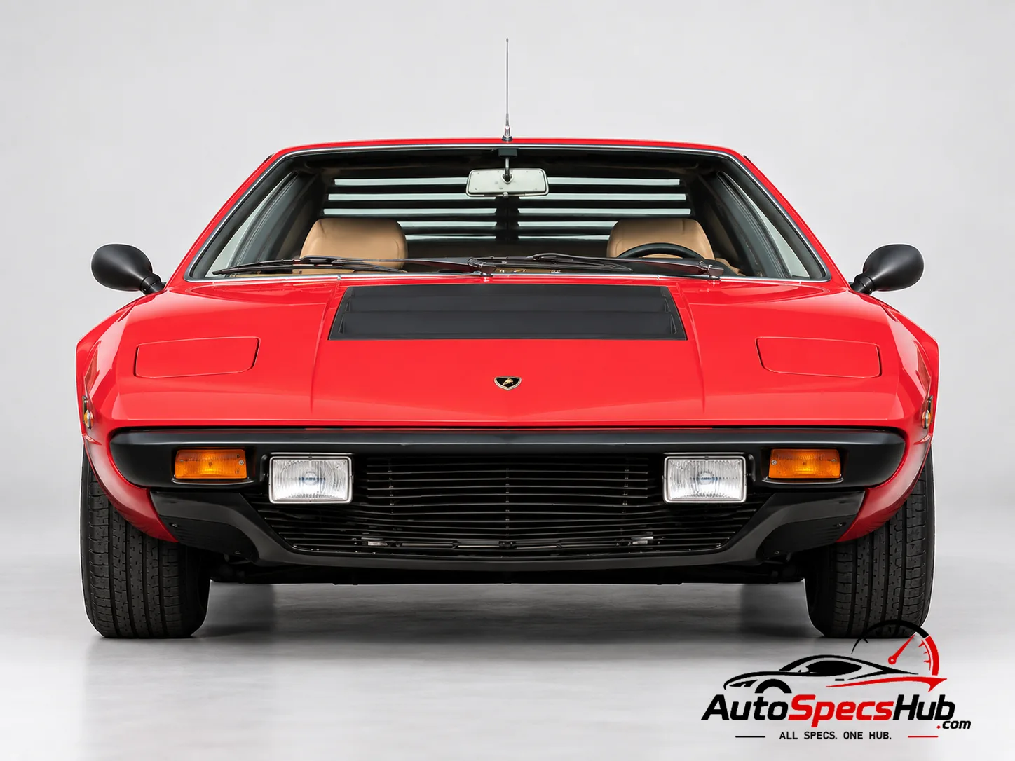 1972 Lamborghini Urraco P111 (USA) front view