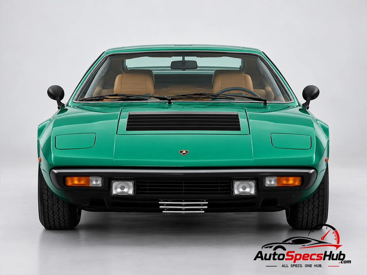 1975 Lamborghini Urraco P200 front view