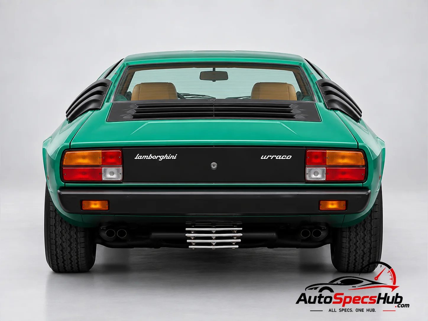 1975 Lamborghini Urraco P200 rear view
