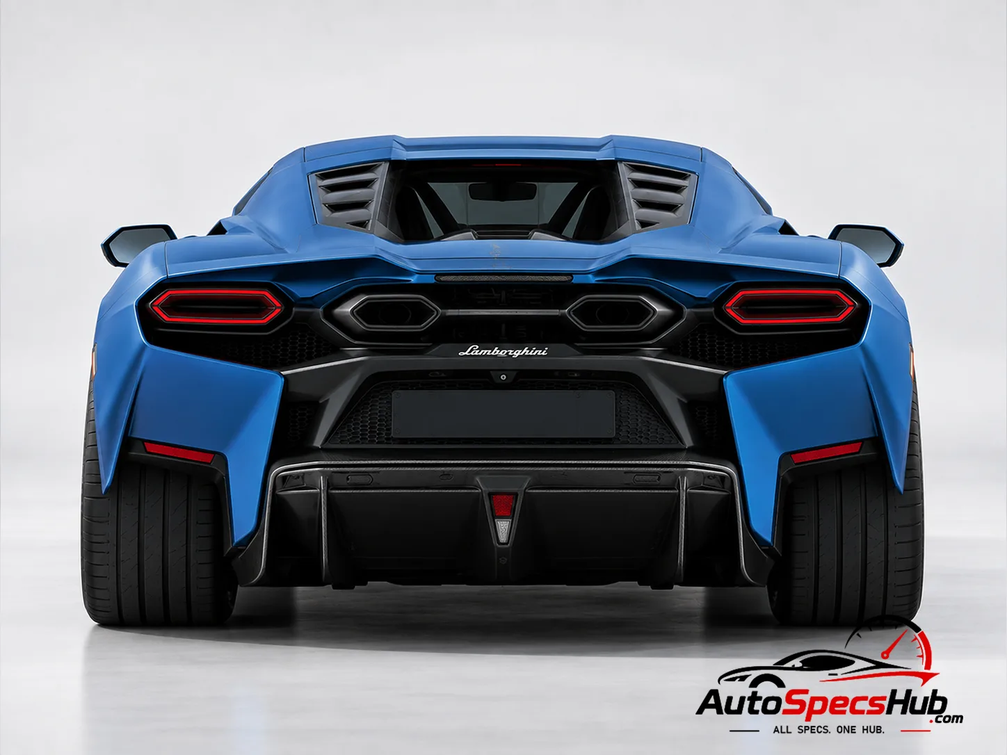 2025 Lamborghini Temerario rear view