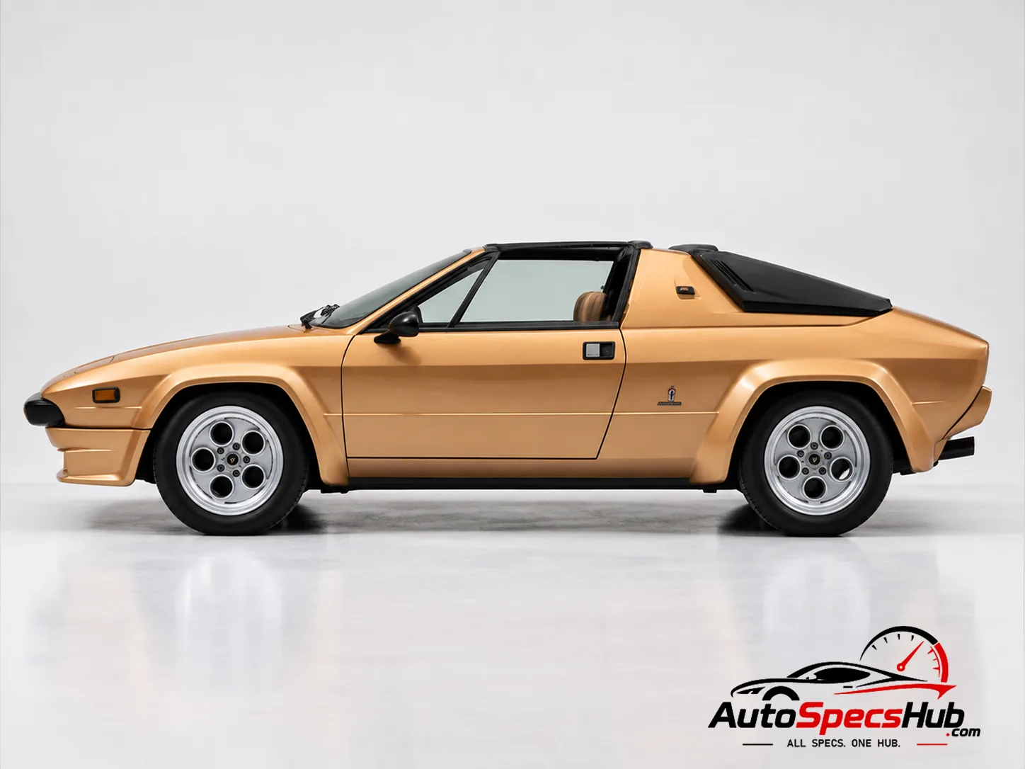 1976 Lamborghini Silhouette P300 side profile