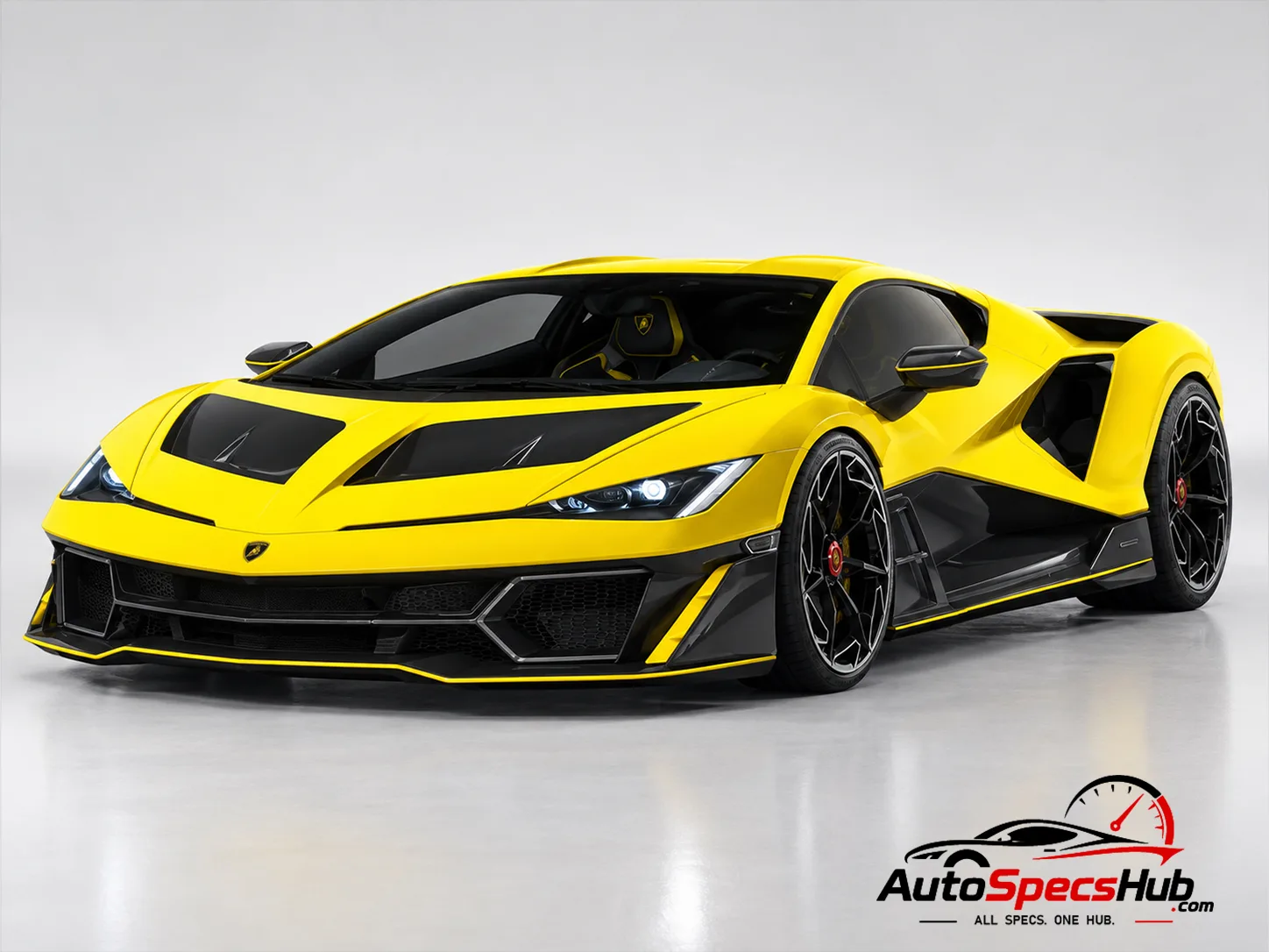 2025 Lamborghini Fenomeno front three-quarter view