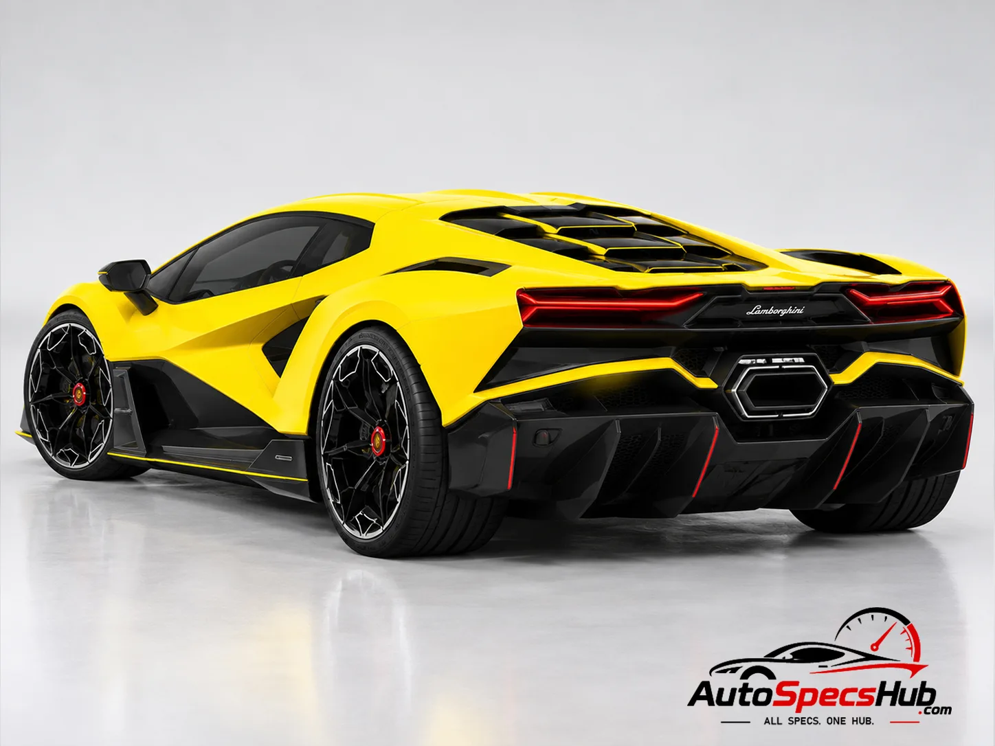 2025 Lamborghini Fenomeno rear three-quarter view