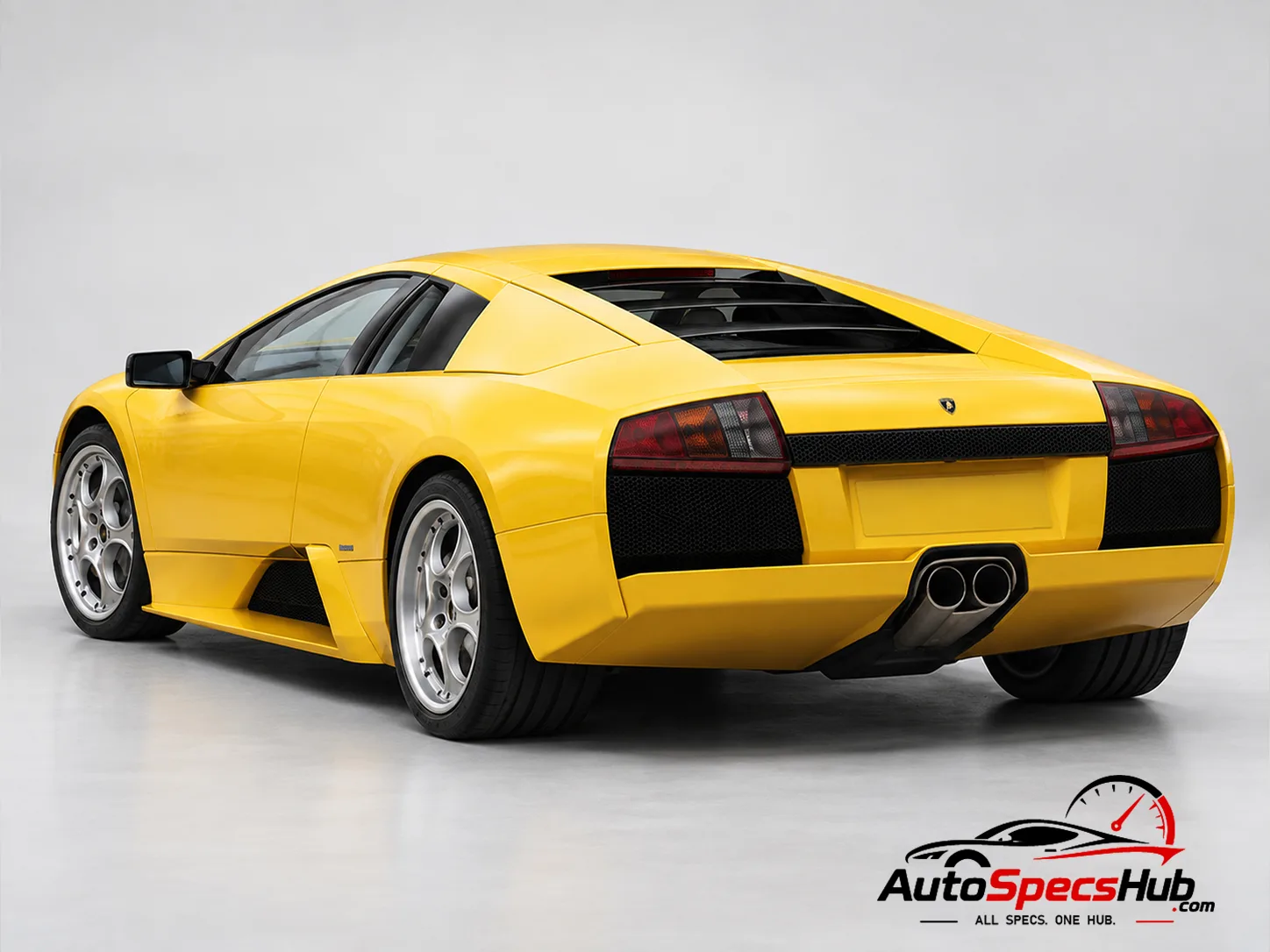 2001 Lamborghini Murciélago rear three-quarter view
