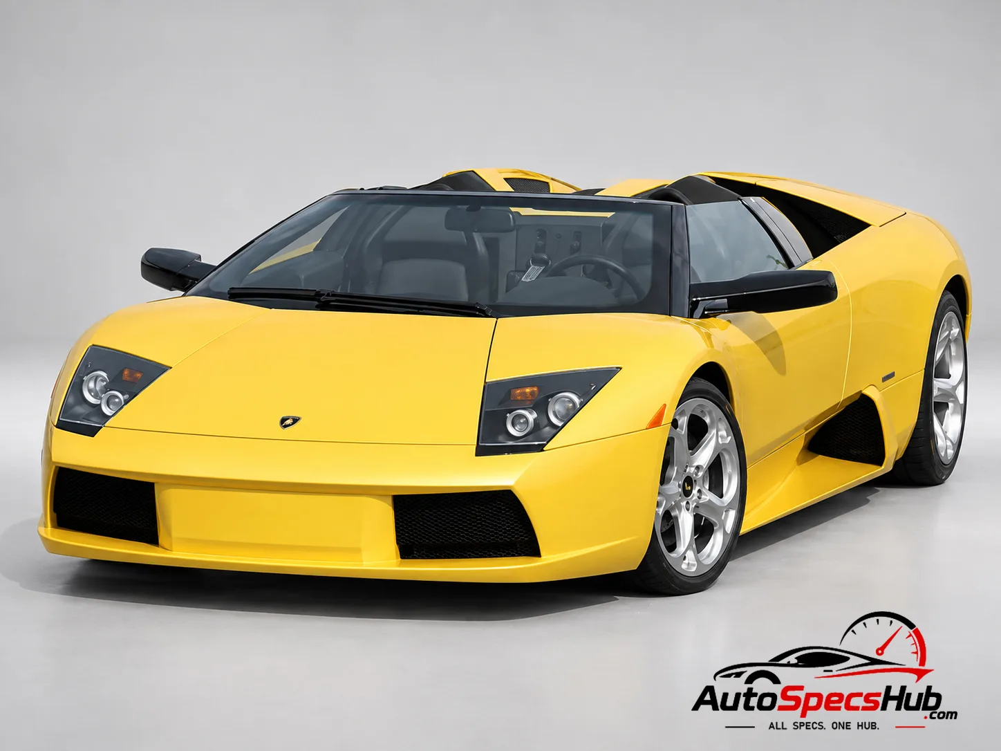 2004 Lamborghini Murciélago Roadster front three-quarter view