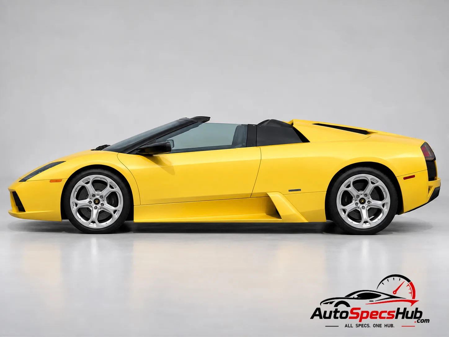 2004 Lamborghini Murciélago Roadster side profile