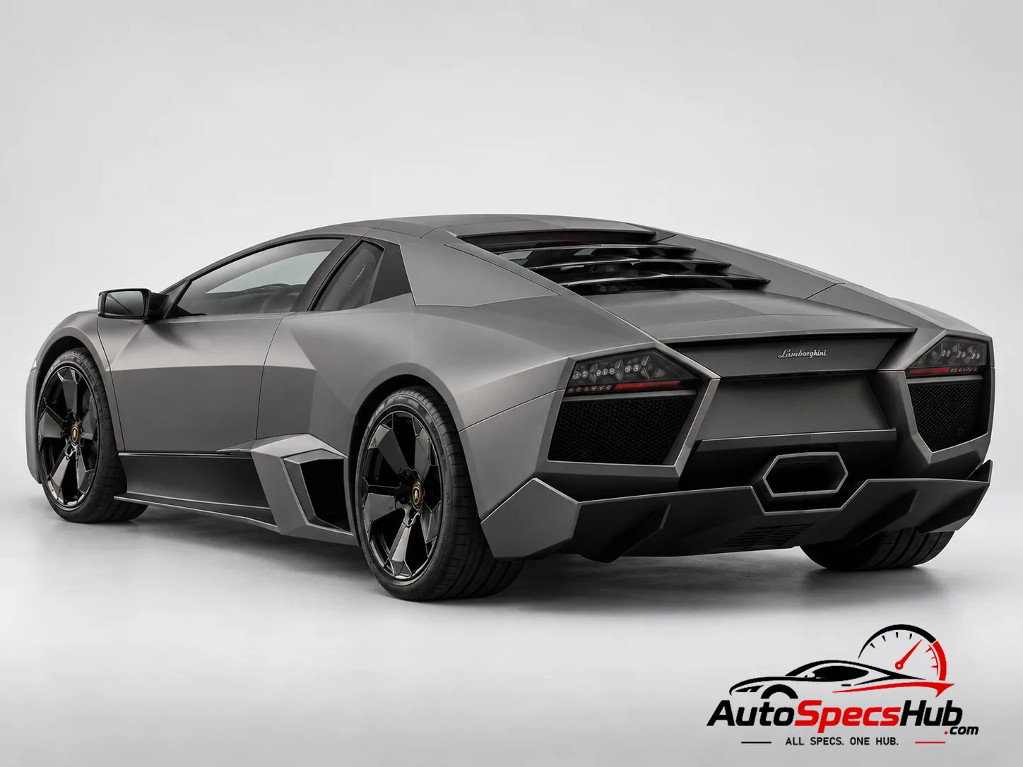 2007 Lamborghini Reventón rear three-quarter view