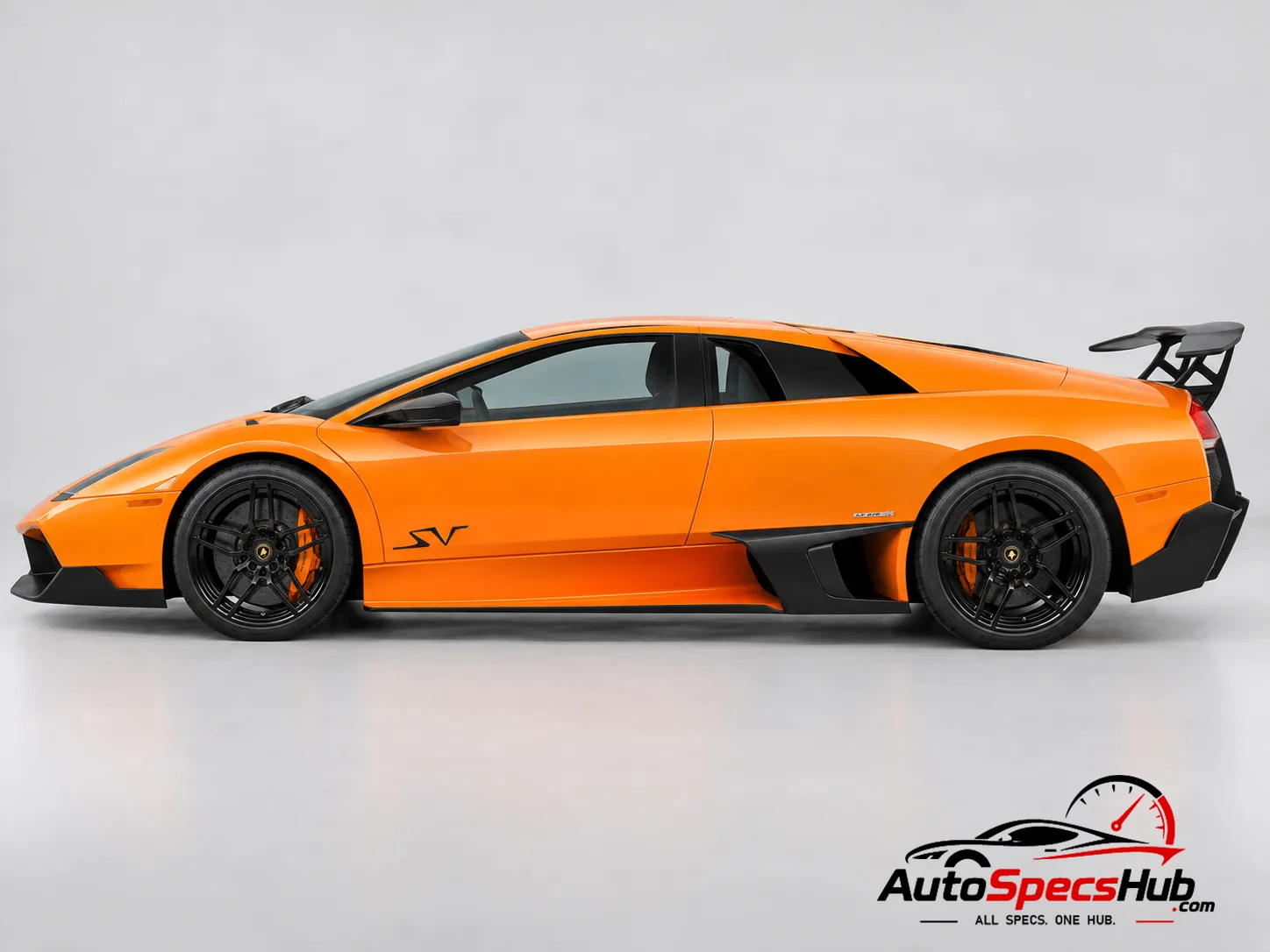 2009 Lamborghini Murciélago LP 670-4 SV side profile