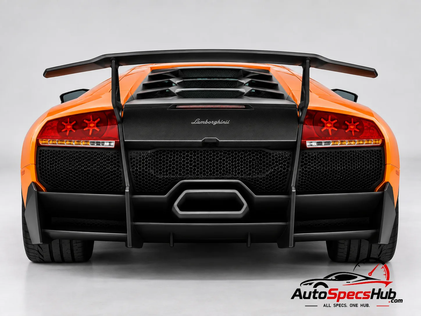 2009 Lamborghini Murciélago LP 670-4 SV rear view