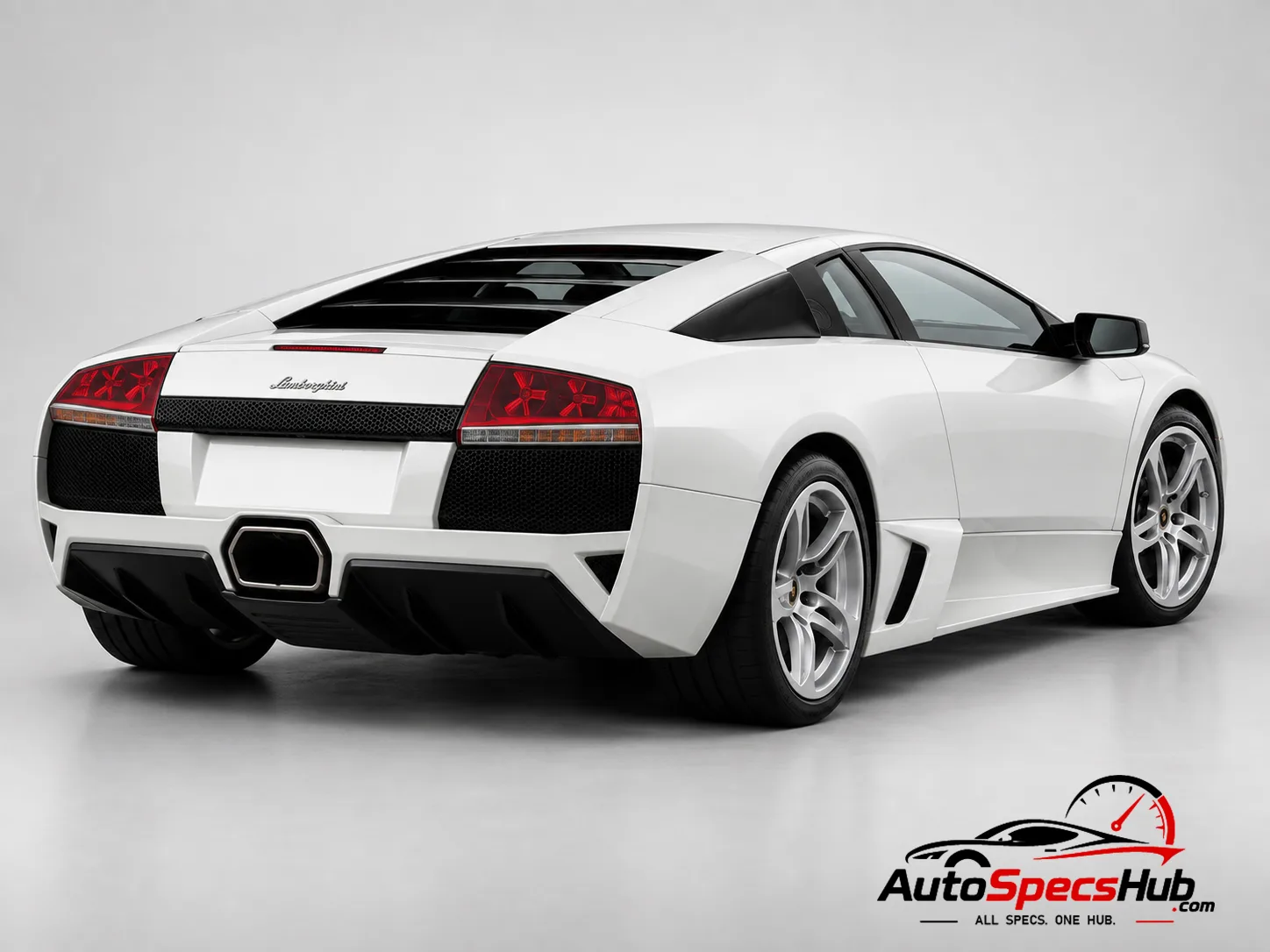 2006 Lamborghini Murciélago LP 640 rear three-quarter view