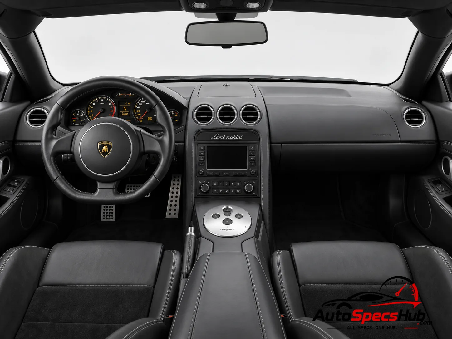 2006 Lamborghini Murciélago LP 640 interior cockpit and seats