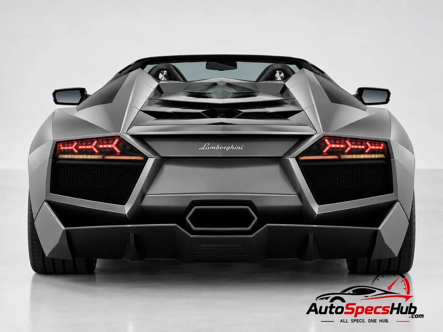 2009 Lamborghini Reventón Roadster rear view