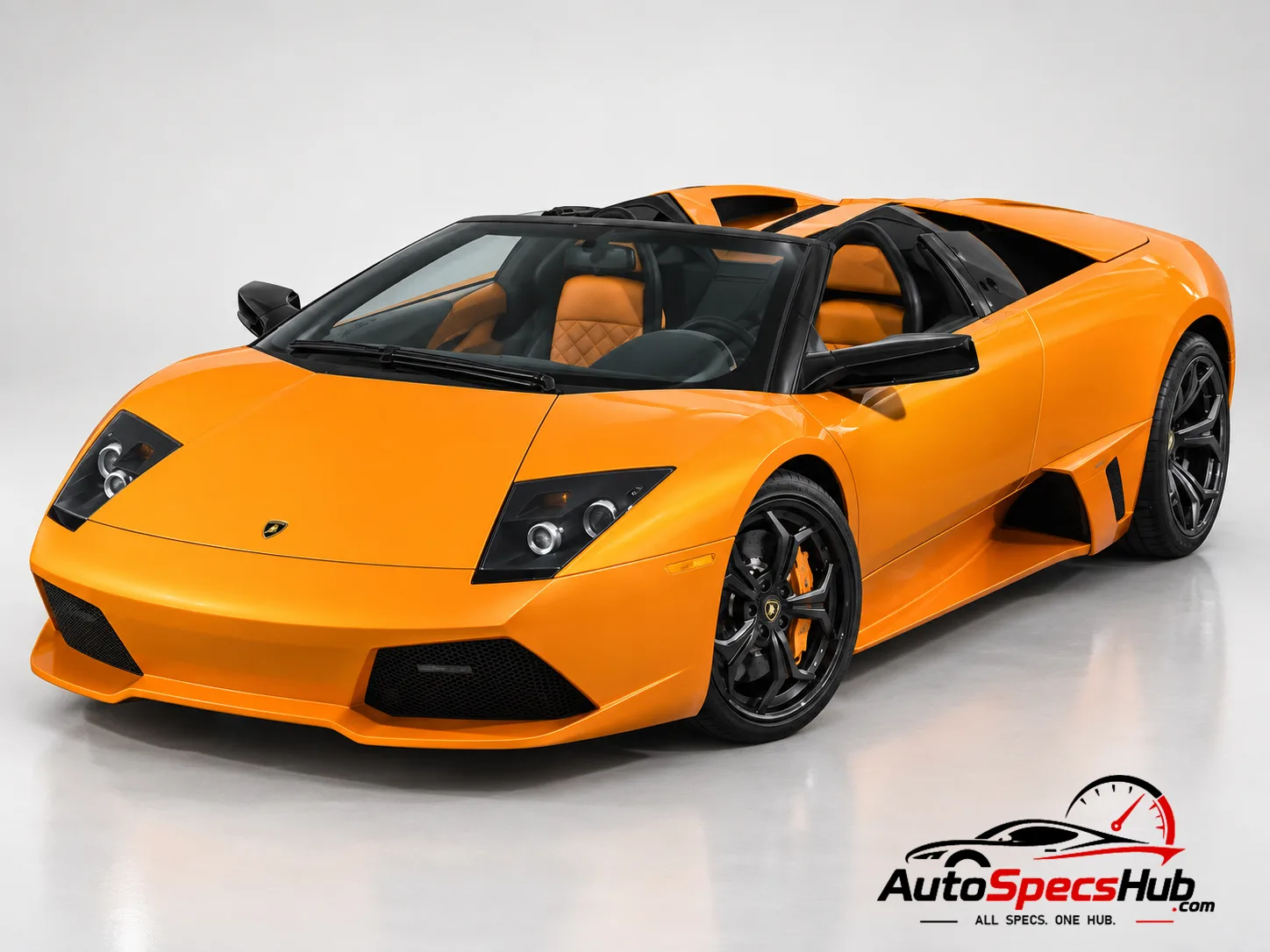 2007 Lamborghini Murciélago LP 640 Roadster front three-quarter view