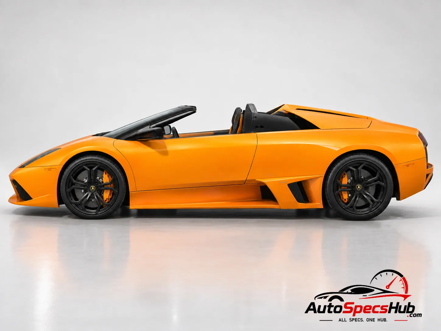 2007 Lamborghini Murciélago LP 640 Roadster side profile