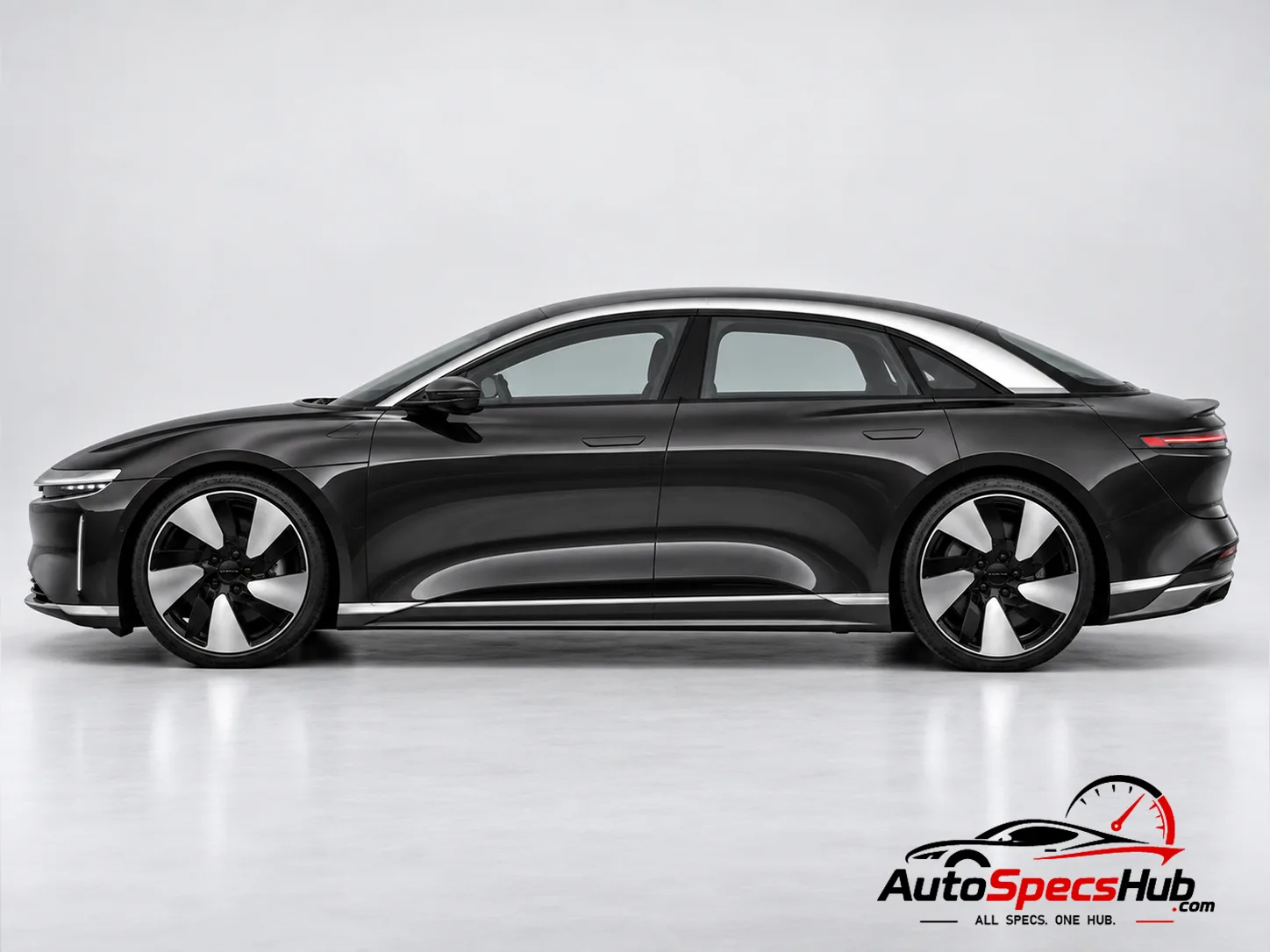 2022 Lucid Air Pure side profile