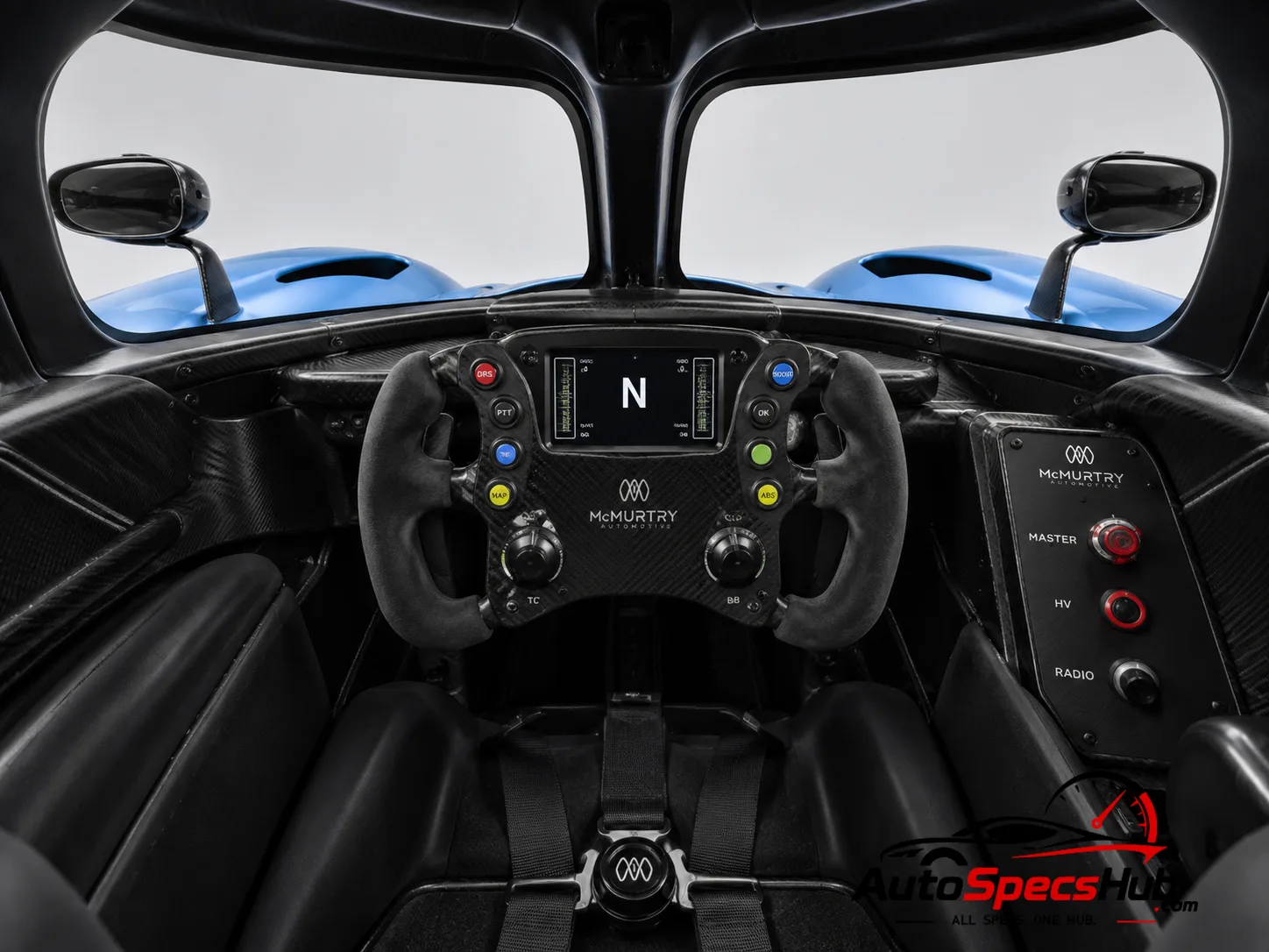 2025 McMurtry Spéirling Pure interior cockpit and seats