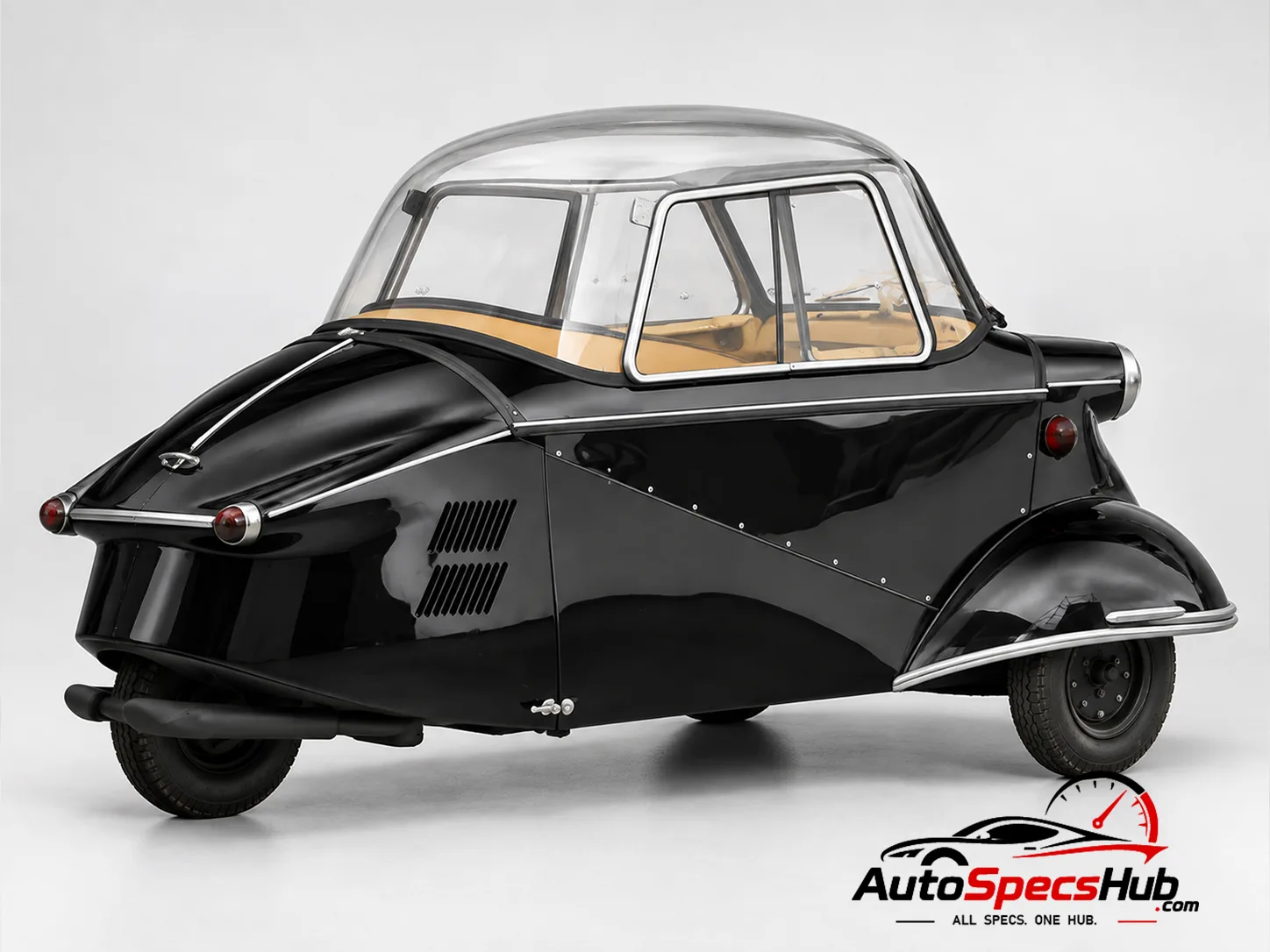 1953 Messerschmitt KR175 rear three-quarter view