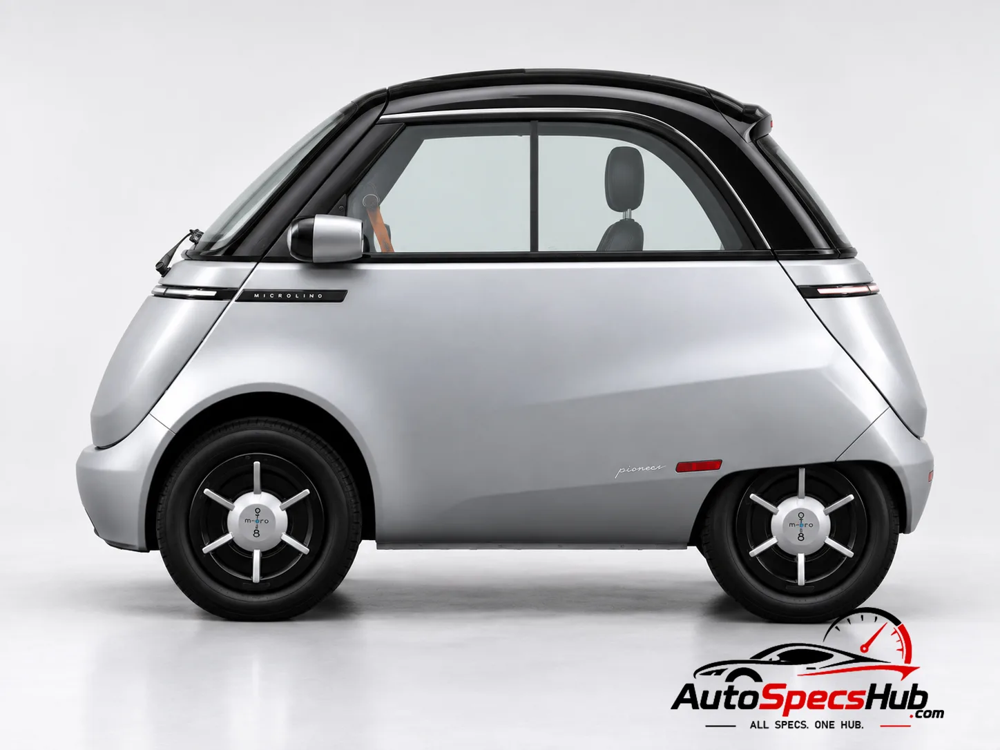 2022 Micro Microlino 15 kWh side profile
