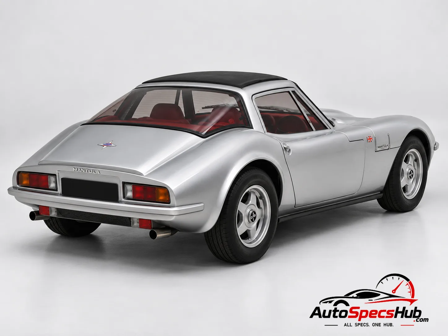 1983 Marcos Mantula 3.5 V8 Coupé rear three-quarter view